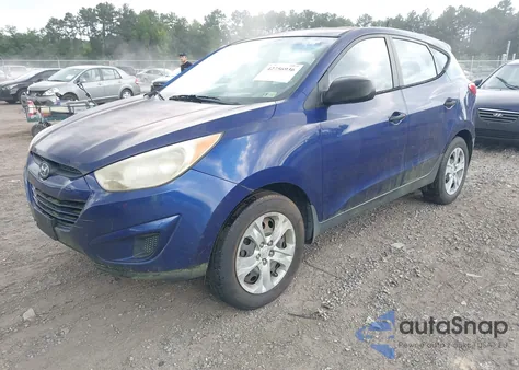 2010 Hyundai Tucson Gls from USA, damaged, VIN KM8JT3AC3AU096086